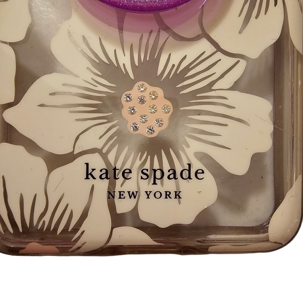 Kate Spade New York Hollyhock Floral Clear with Stones for Samsung Galaxy S21 - Picture 4 of 9